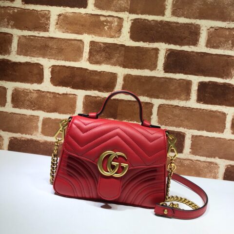 GUCCI古驰GG Marmont系列迷你手提包547260