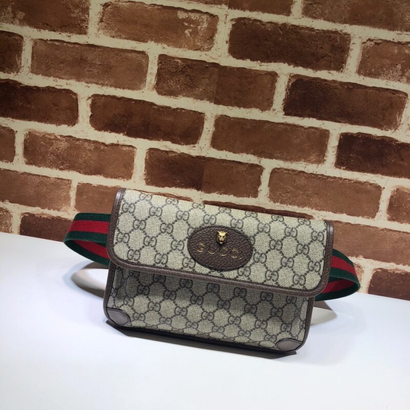 GUCCI古驰高级人造帆布腰包493930