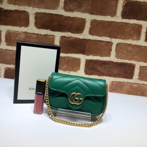 GUCCI古驰女士皮革双G小挎包零钱包手提包575161