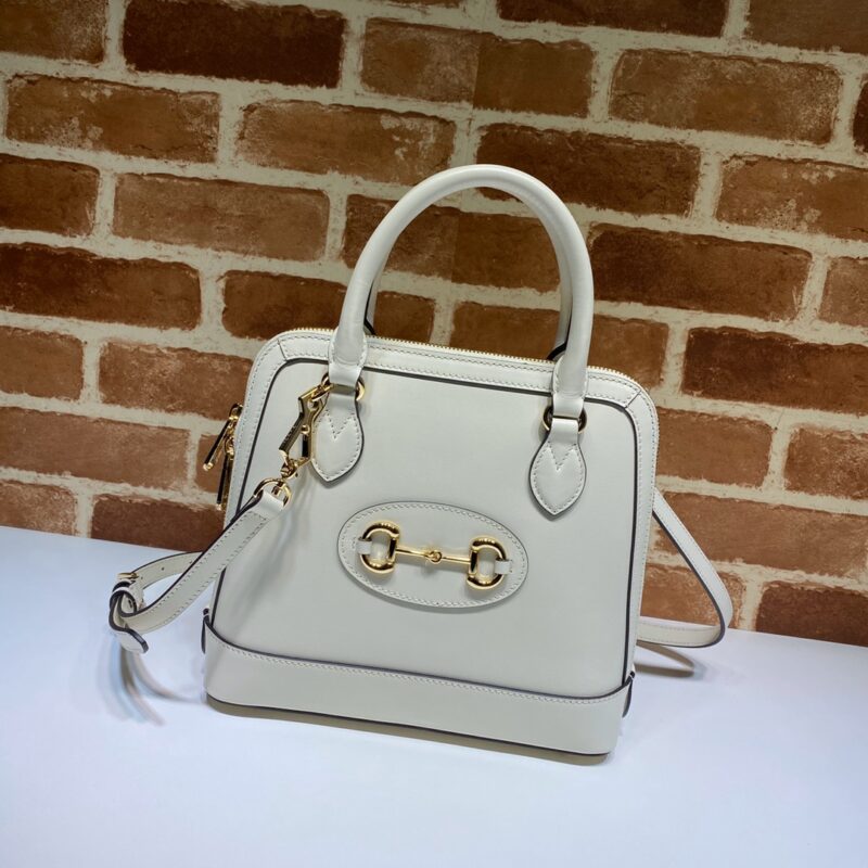 GUCCI古驰马衔扣1955系列小号手提包621220
