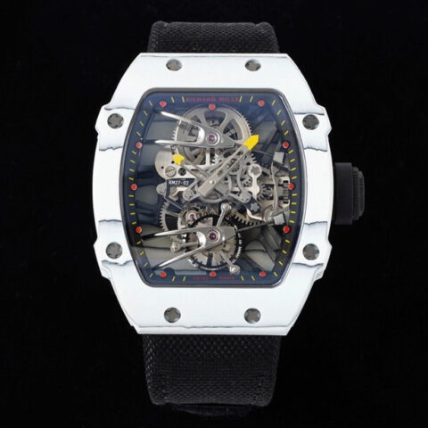 新款RM 27-02 是 〖RICHARD MILLE 〗（里查德米尔）专为网球运动员运动型陀飞轮腕表