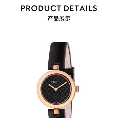 古驰/gucci石英女表 原装瑞士机芯