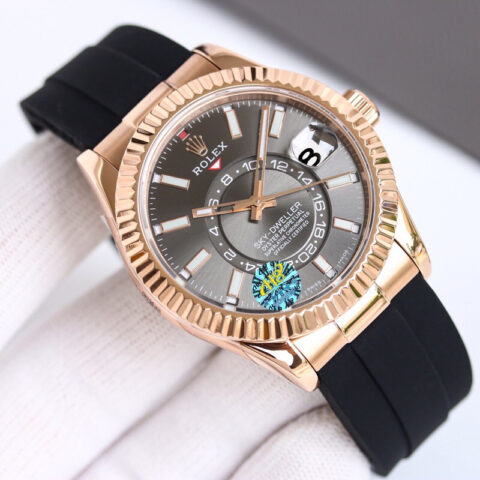 H8劳力士纵航者系列Rolex Sky-Dweller 天行者劳力士Ring Command三角坑纹
