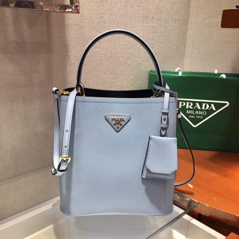 PRADA普拉达进口Saffiano皮革手袋1BA212