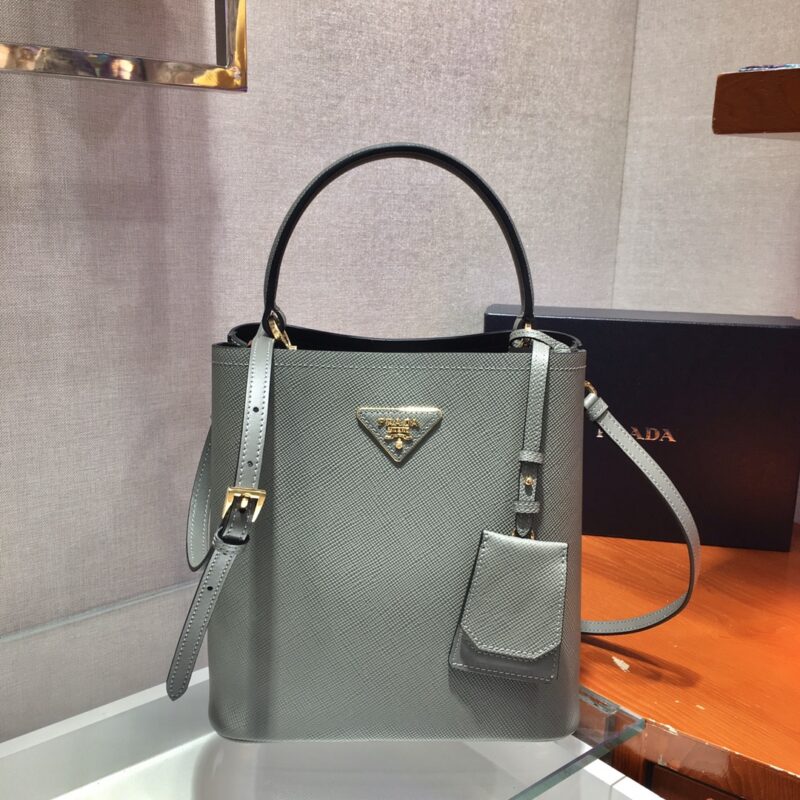 PRADA普拉达进口Saffiano皮革手袋1BA212