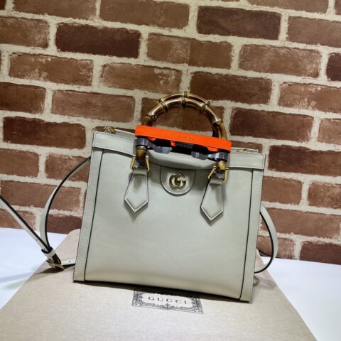 GUCCI古驰Diana竹节小号托特包660195
