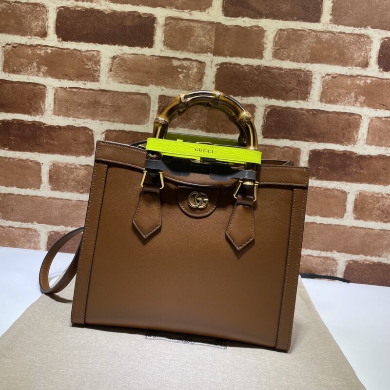GUCCI古驰Diana竹节小号托特包660195