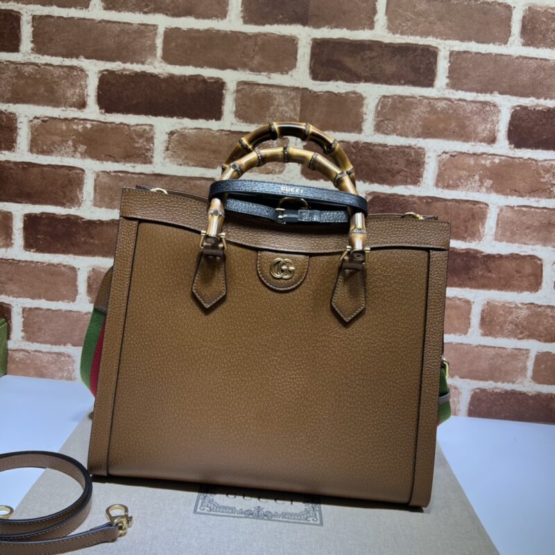 GUCCI古驰Diana竹节中号托特包678842