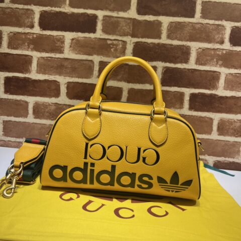 adidas x Gucci联名系列迷你旅行包702397