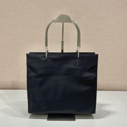 PRADA普拉达进口尼龙面料中古托特包1B6598