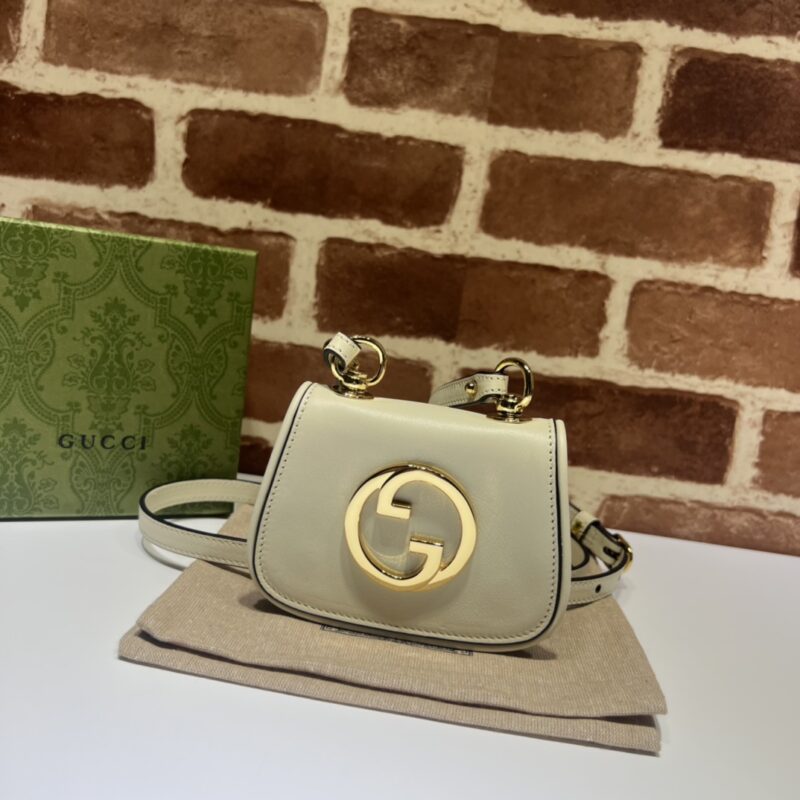 GUCCI古驰Blondie系列饰肩带钱包698635