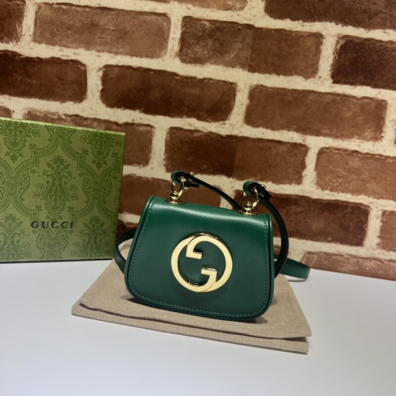 GUCCI古驰Blondie系列饰肩带钱包698635