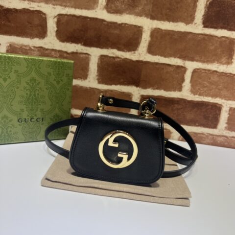 GUCCI古驰Blondie系列饰肩带钱包698635