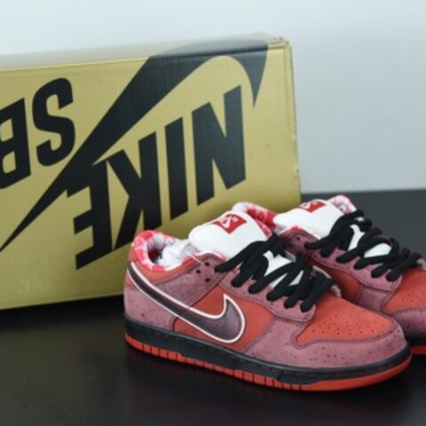 NK Dunk Low " Red Lobster" 砖红 红龙虾低帮休闲板鞋 货号:313170-661