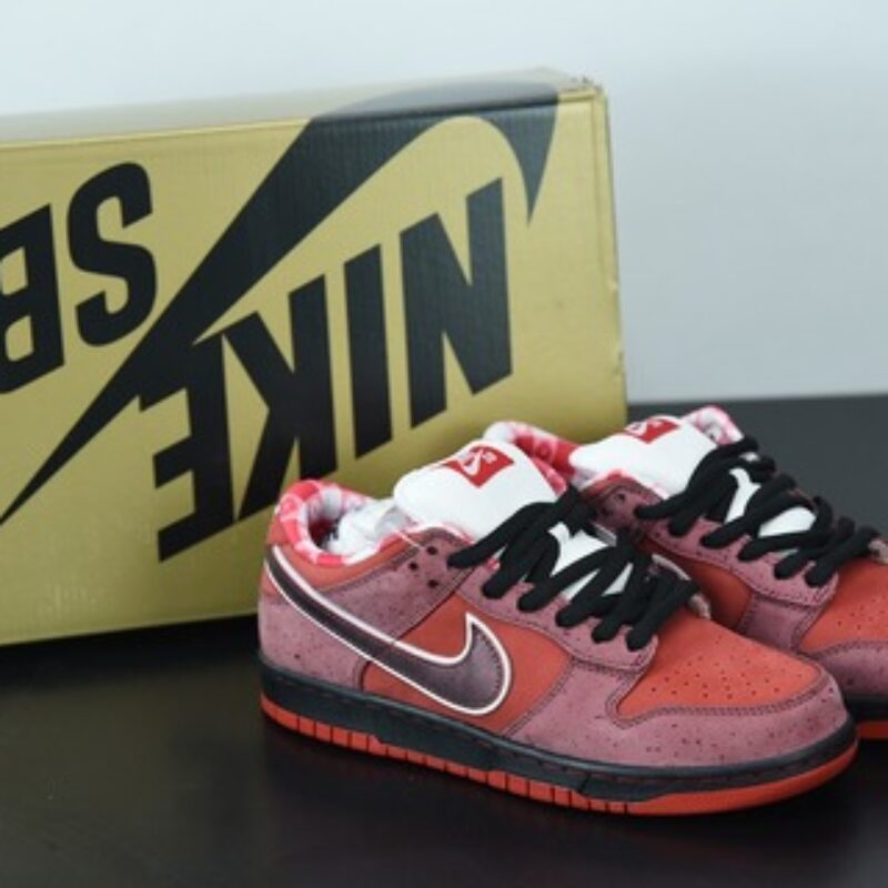 NK Dunk Low " Red Lobster" 砖红 红龙虾低帮休闲板鞋 货号:313170-661