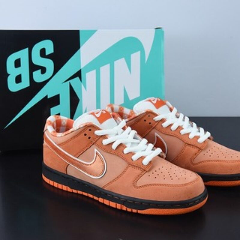 Concepts x Nk SB Dunk Low "Orange Lobster" 橙龙虾 SB低帮运动休闲板鞋 货号:FD8776-800
