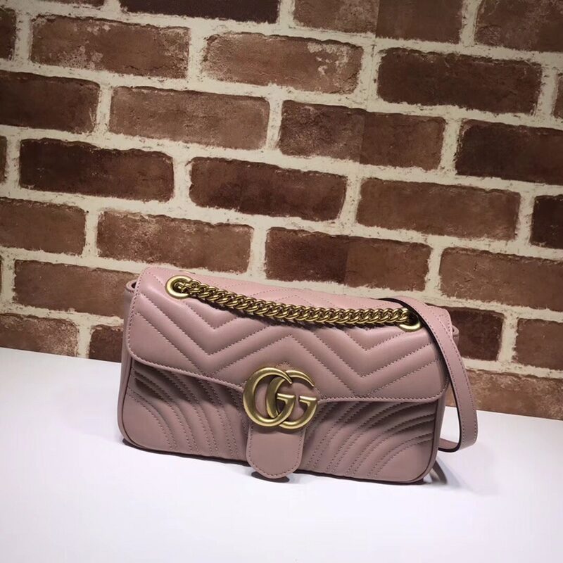 GUCCI古驰GG Marmont系列小号肩背包443497