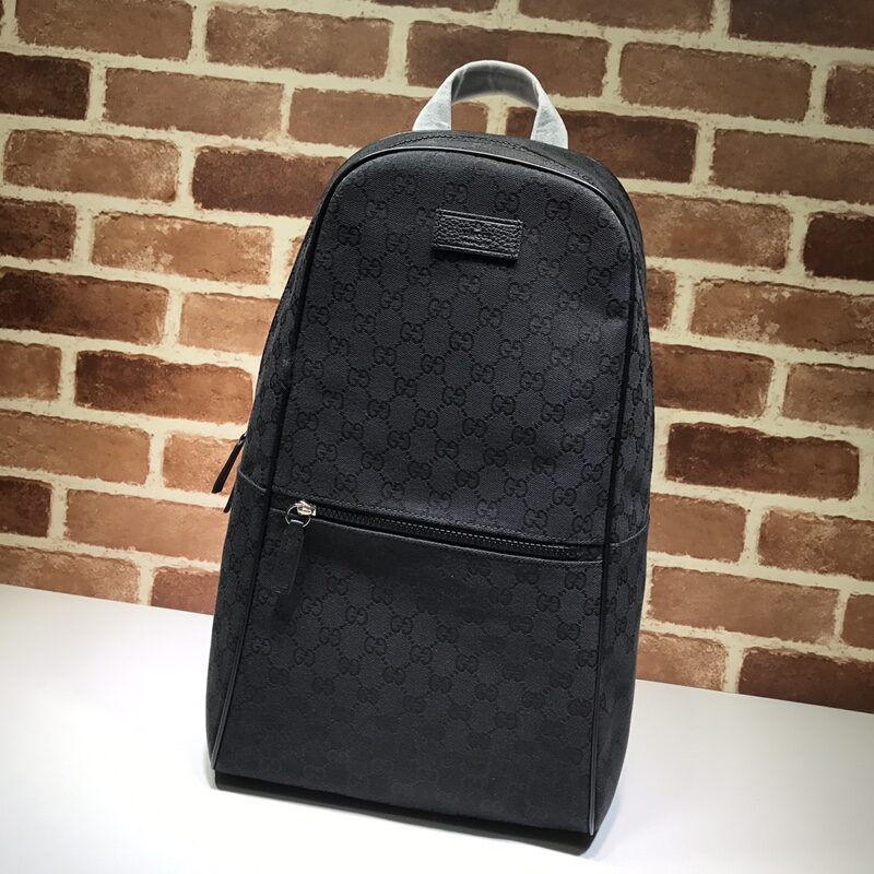 GUCCI古驰男女通用中性款帆布双肩背包449181