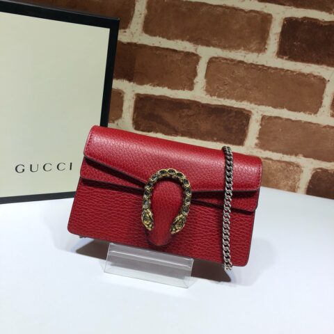 GUCCI古驰Dionysus系列皮革超迷你手袋476432