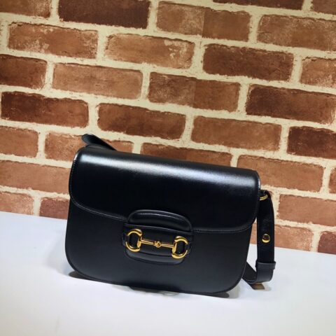 GUCCI古驰马衔扣1955系列小号肩背包602204