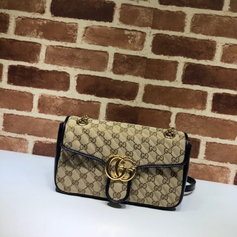 GUCCI古驰GG Marmont系列小号肩背包443497