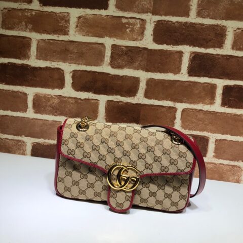 GUCCI古驰GG Marmont系列小号肩背包443497