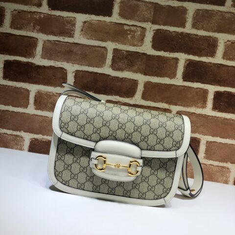 GUCCI古驰马衔扣1955系列小号肩背包602204