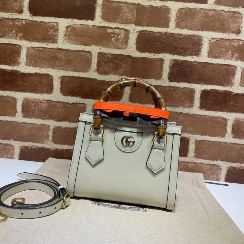 GUCCI古驰Diana竹节迷你托特包655661