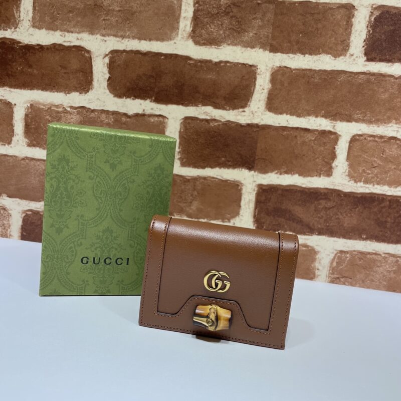GUCCI古驰Diana竹节卡包658244