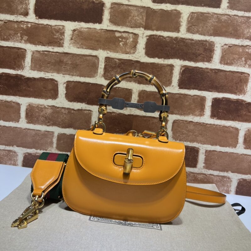 GUCCI古驰竹节小号手提包675797