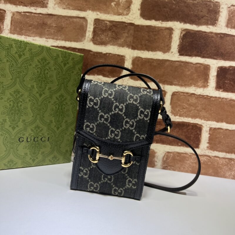 GUCCI古驰马衔扣1955系列迷你手袋625615
