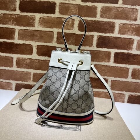 GUCCI古驰Ophidia系列小号GG水桶包550621