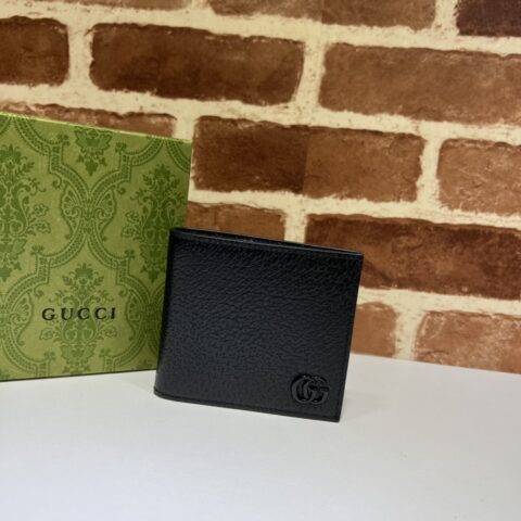 GUCCI古驰GG Marmont系列皮革双折钱包428726