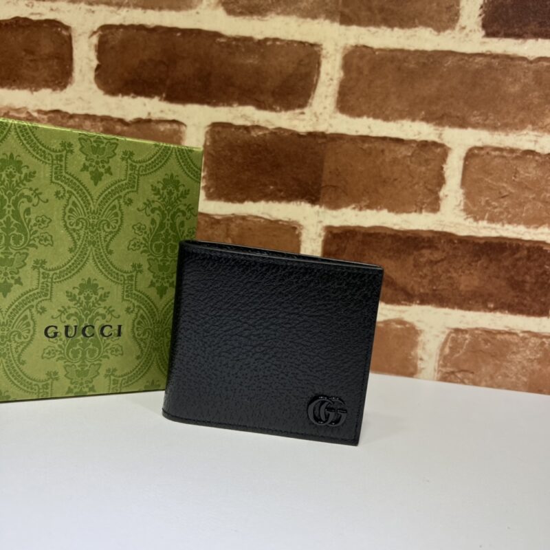 GUCCI古驰GG Marmont系列皮革双折钱包428726