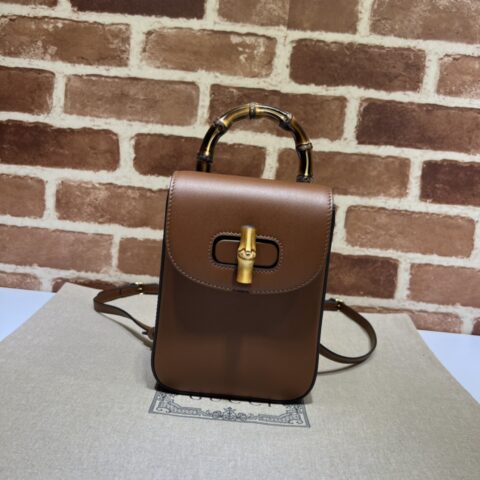 GUCCI古驰竹节迷你手袋702106