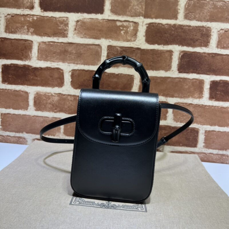 GUCCI古驰竹节迷你手袋702106