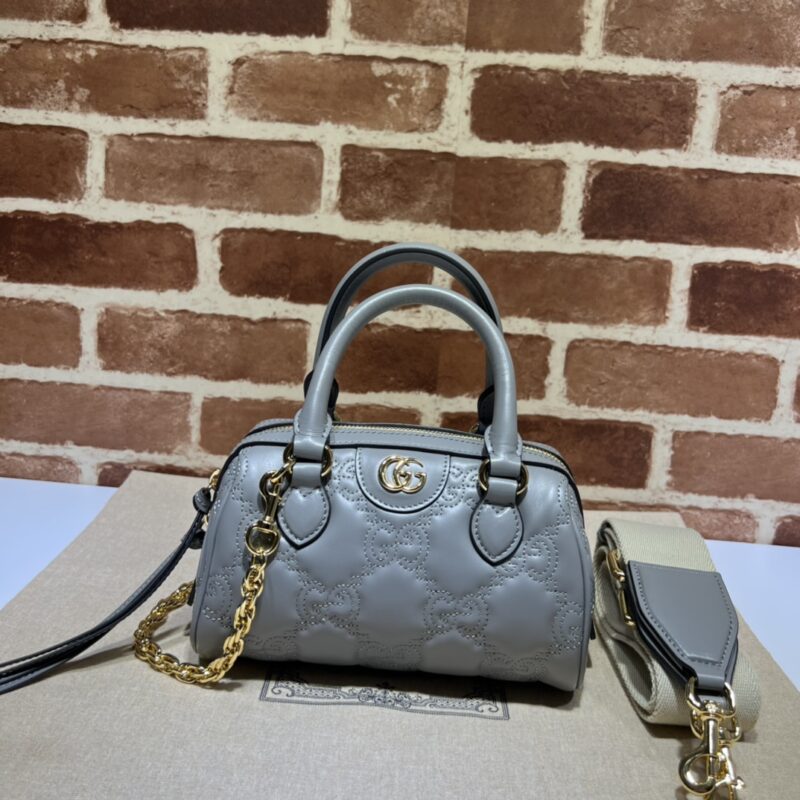 GUCCI古驰GG绗缝皮革手提包702251