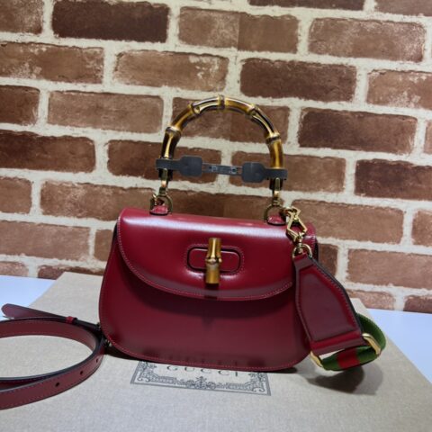 GUCCI古驰Bamboo 1947系列手袋675797