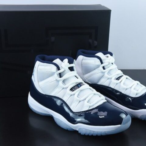 Air Jordan AJ11 "Win Like '82" 午夜蓝高帮 货号： 378037-123
