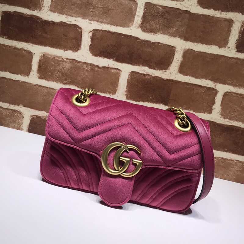 GUCCI古驰GG Marmont系列单肩斜挎包446744