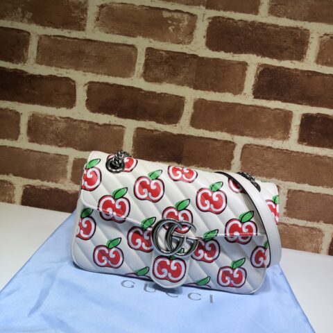 GUCCI古驰GG Marmont系列小号肩背包443497