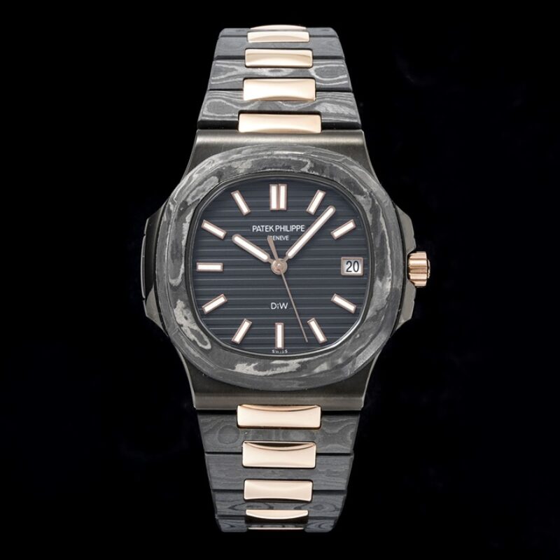【PATEK PHILIPPE 鹦鹉螺5711 DiW 】碳纤维的美学呈现,DiW赋予鹦鹉螺5711 腕表