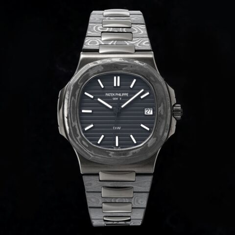 【PATEK PHILIPPE 鹦鹉螺5711 DiW 】碳纤维的美学呈现,DiW赋予鹦鹉螺5711 腕表