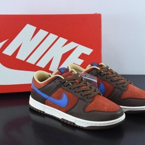 Nike SB Dunk Low "Mars Stone" 咖啡棕蓝低帮休闲板鞋 货号:DR9704-200