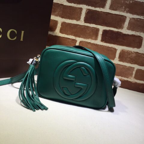 GUCCI古驰全皮相机包单肩包流苏斜挎包308364