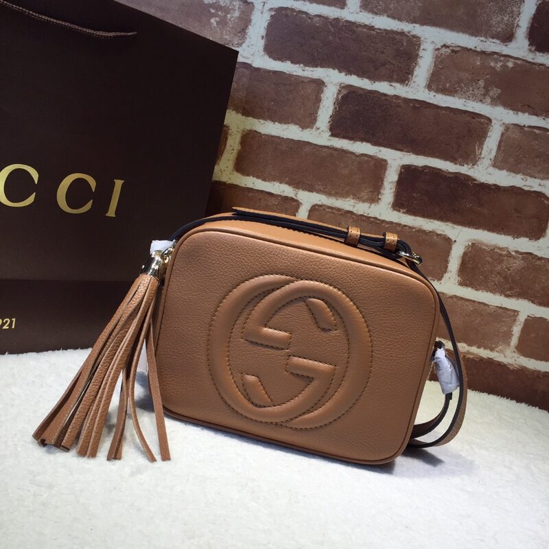 GUCCI古驰全皮相机包单肩包流苏斜挎包308364