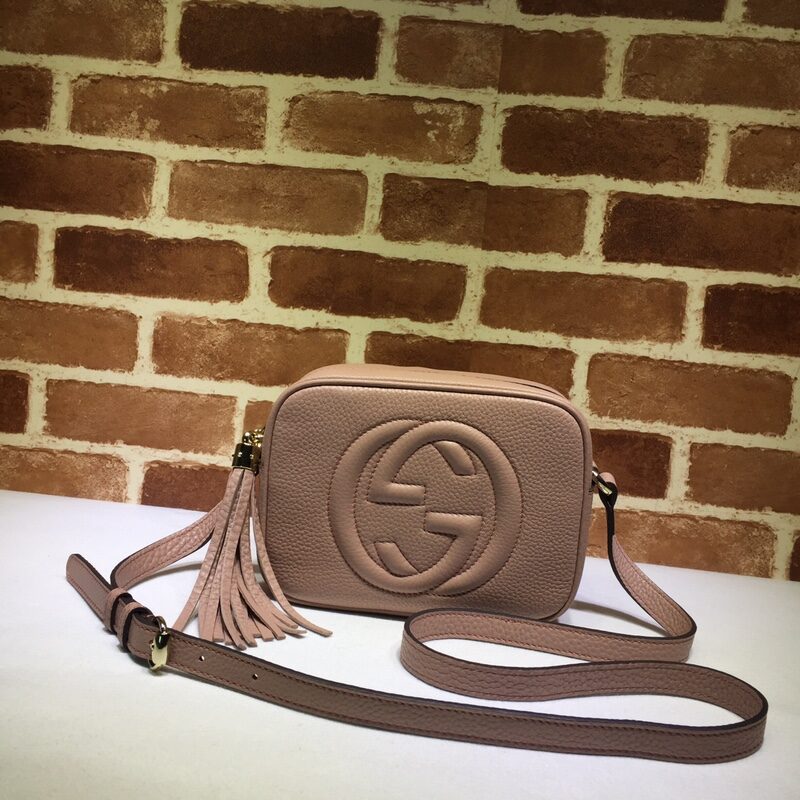 GUCCI古驰全皮相机包单肩包流苏斜挎包308364