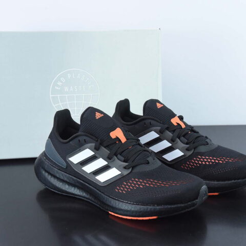 MJV85762238A专柜版AD OQFGG Adidas PureBOOST 22 爆米花男女同款运动鞋 货号:HQ1455WS