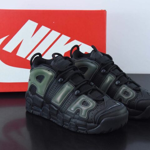 Nike Air More Uptempo皮蓬经典高街百搭篮球鞋货号:922845-001