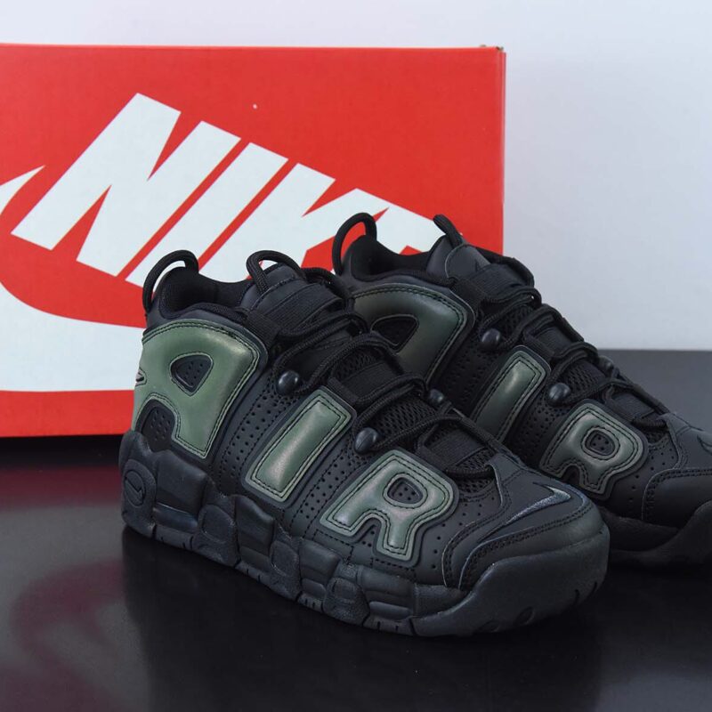 Nike Air More Uptempo皮蓬经典高街百搭篮球鞋货号:922845-001